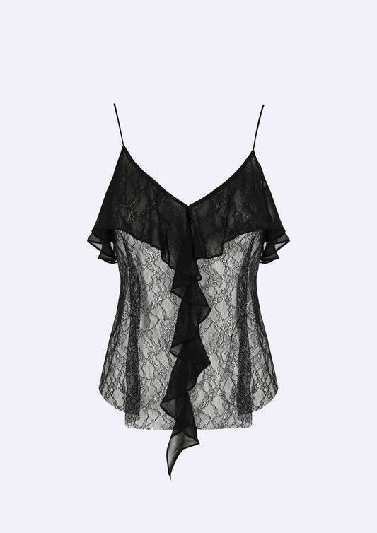 Florie - The Lace Ruffle Cami