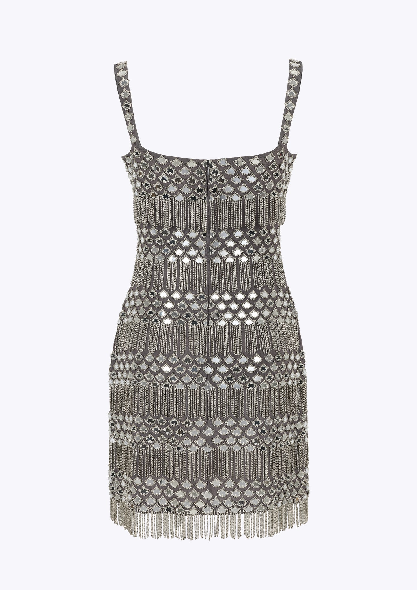 Lexi - The Crystal Fringe Disco Dress